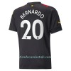 Camiseta de fútbol Manchester City Bernardo 20 Segunda Equipación 2022-23 - Hombre